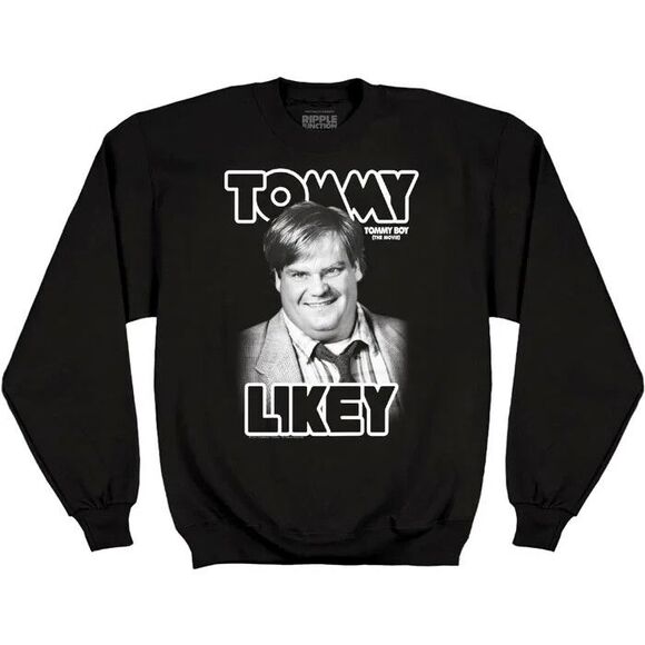 Ripple Junction Other - Tommy Likey! Movie Chris Farley Tommy Boy Retro Funny Sweatshirt Mens MEDIUM NEW